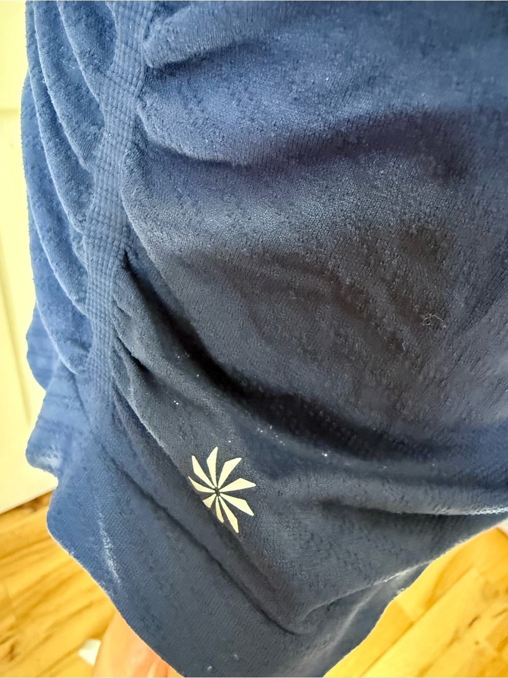 Athleta Navy Blue Racerback Performance Tank - Picture 2 of 3